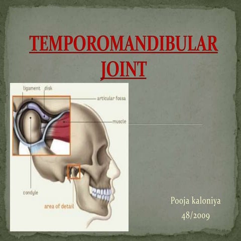 Tmj & ankylosis ppt