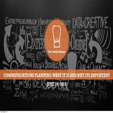 TMK.edu Communications Planning: June 2015