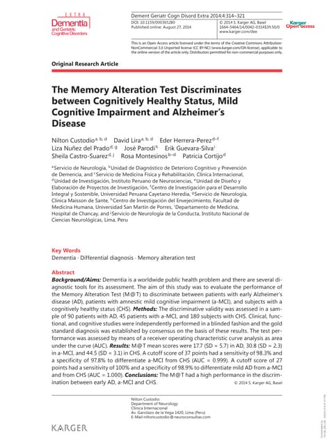 Montreal Cognitive Assessment (MoCA) Test for Dementia | The ...