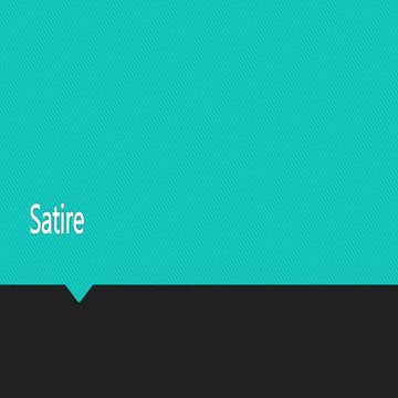 Satire 