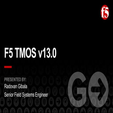 F5 TMOS v13.0