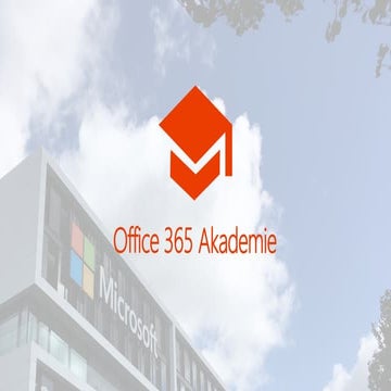 Office 365 Akademie News - Nov 18