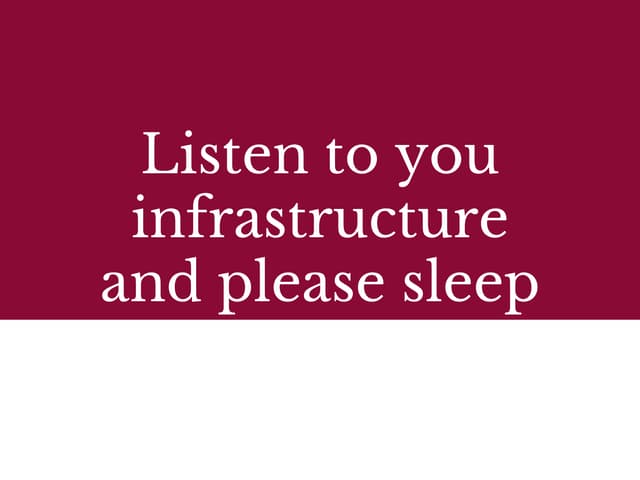 Tick Stack - Listen your infrastructure and please sleep