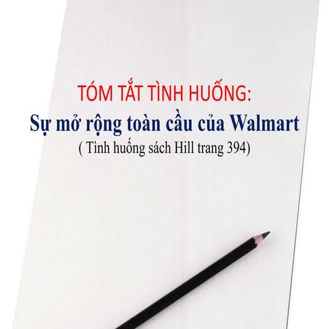 Tóm tắt tình huống