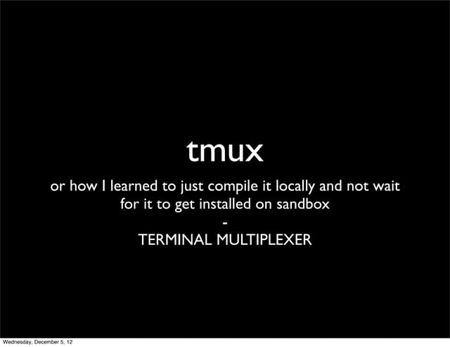 Tmux
