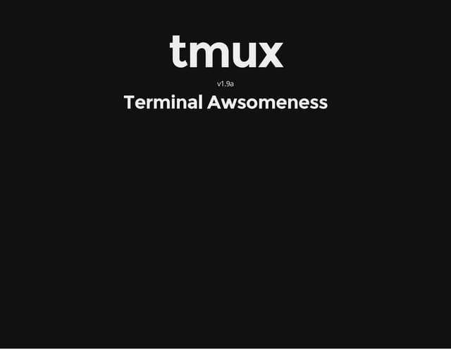 tmux - An overview of the features of this powerful terminal multiplexer.