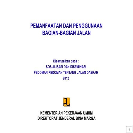 Tn 2012 Permen Pu 20 Bag2 Jalan Ppt