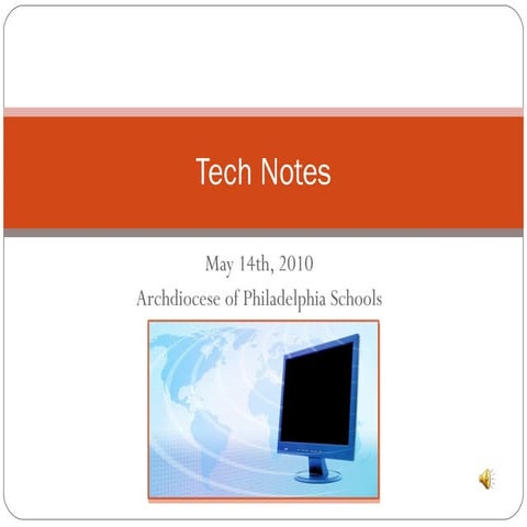 Tech Notes