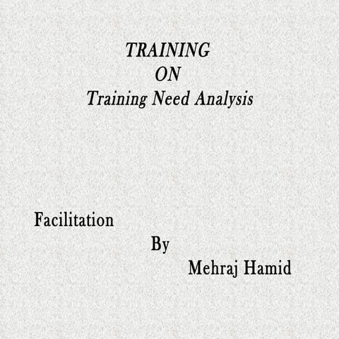 Tna presentation hand notes