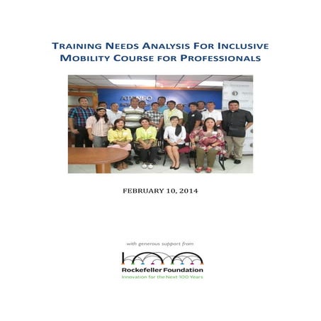 Inclusive mobility action plan for metro manila | PDF