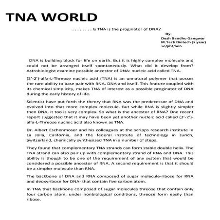 Tna world desh 2 | DOC