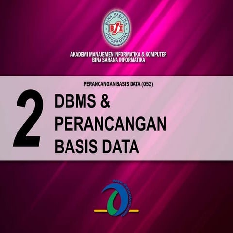 TND-052-P02 - DBMS dan Perancangan Basis Data