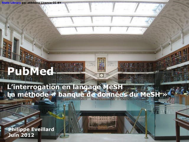PubMed : la méthode MeSH Database