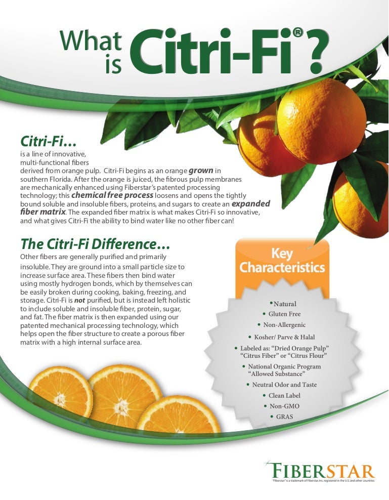 CitriFi, Natural Functional Fibers from Oranges