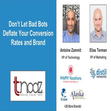 Are Bad Bots Destroying Your Conversion Rate and Costing You Money?