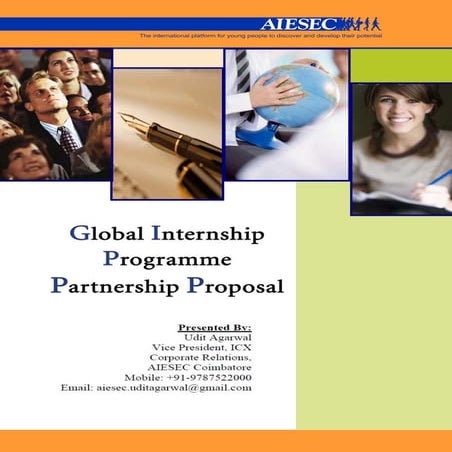 AIESEC Coimbatore Corporate Proposal