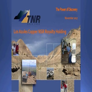 TNR Gold Los Azules Copper Royalty ...