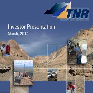 TNR Gold Investor Presentation Marc...