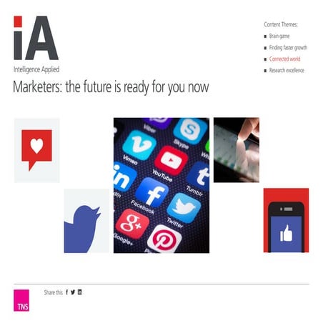 Marketers: the future is ready for you now