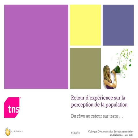 Tns au colloque communication verte