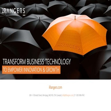 iRangers Corporate Presentation