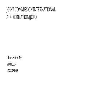 Joint commission international (jci)