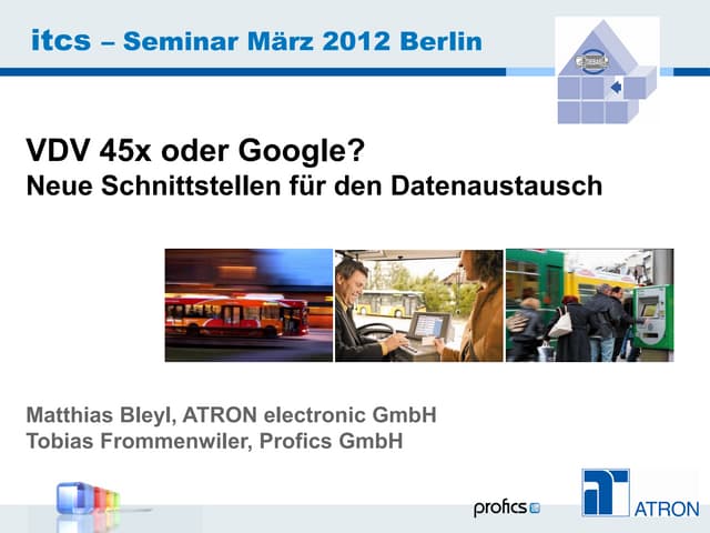 VDV 45x oder Google? / Neue Schnitt...