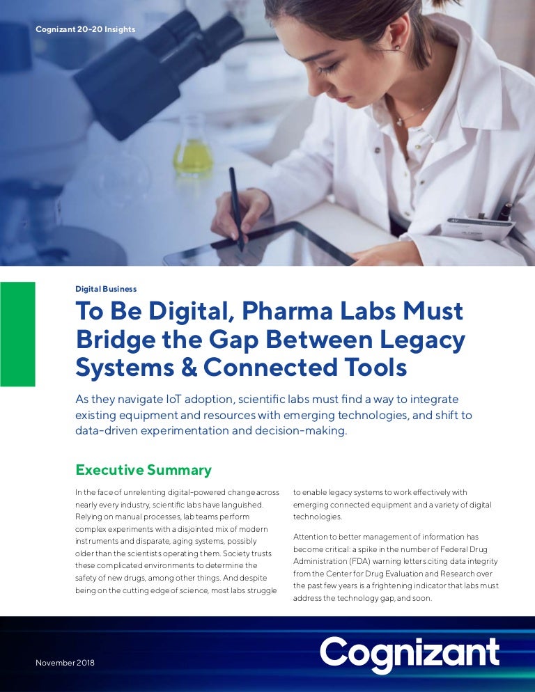 cognizant gaps 2018