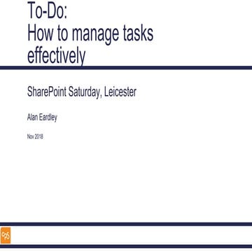 To-Do: How to manage tasks effectively