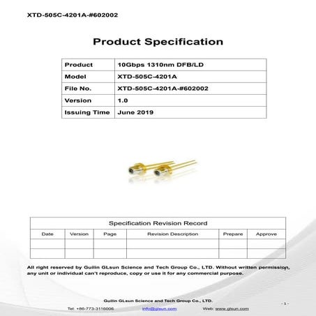 to56-10g-dfb-laser-diode-1310nm-data-sheet-602002.pdf