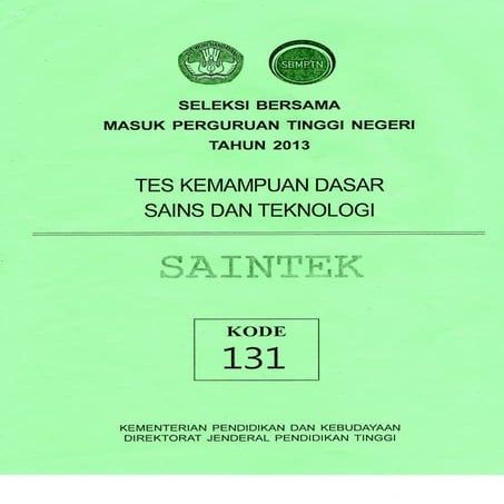 [Www.akachopa.com]sbmptn 2013 saintek