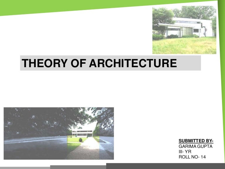 modern post modern architects