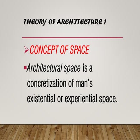 07 concept of space