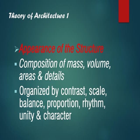 06 appearance of the structure