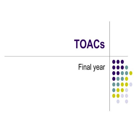 TOACs ppt.ppt