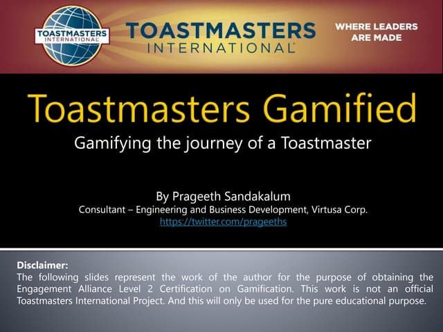 Gamification Expert Certification - Engagement Alliance