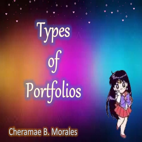Types of Portfolio