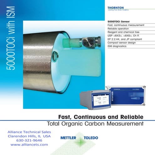 TOC Total Organic Carbon Analyzer