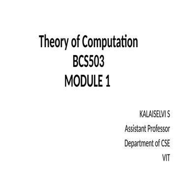 TOC-Module1-DFA,NFA ,DFA to NFA conversion.pptx