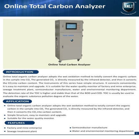 Toc analyzer