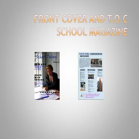 Front Cover + T.O.C Feeedback 