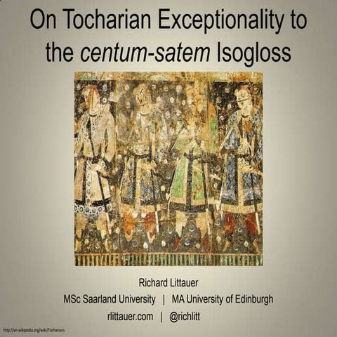 On Tocharian Exceptionality to the centum/satem Isogloss