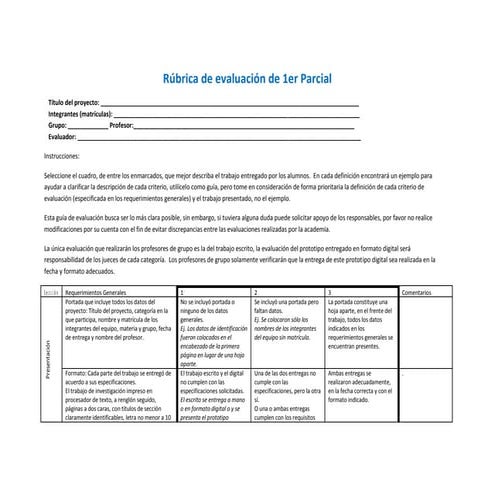 Todas las rbricas (final)