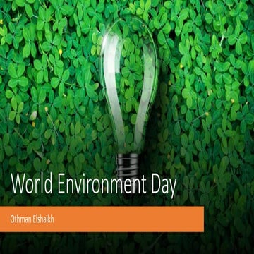 wold environment day 