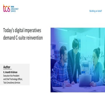 Today’s Digital Imperatives Demand C-Suite Reinvention