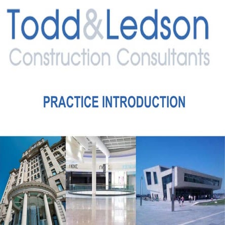 Todd & Ledson Practice Introduction | PPT