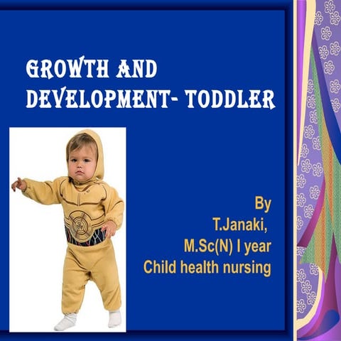 growth and development of Toddler