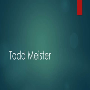 Todd Meister