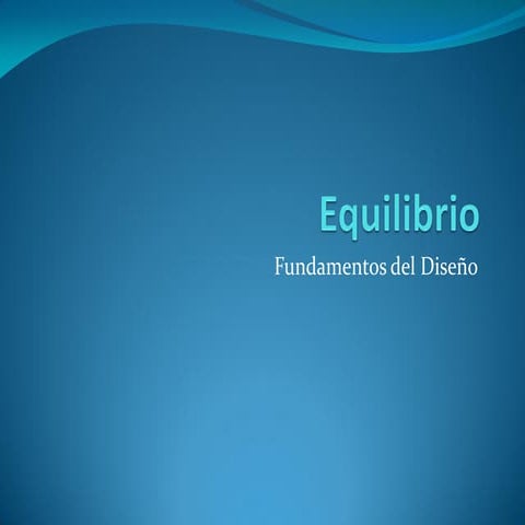 Todos los equilibrios