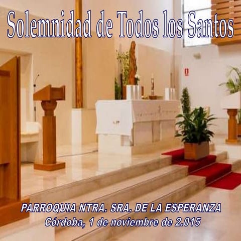 Todos los santos 2015
